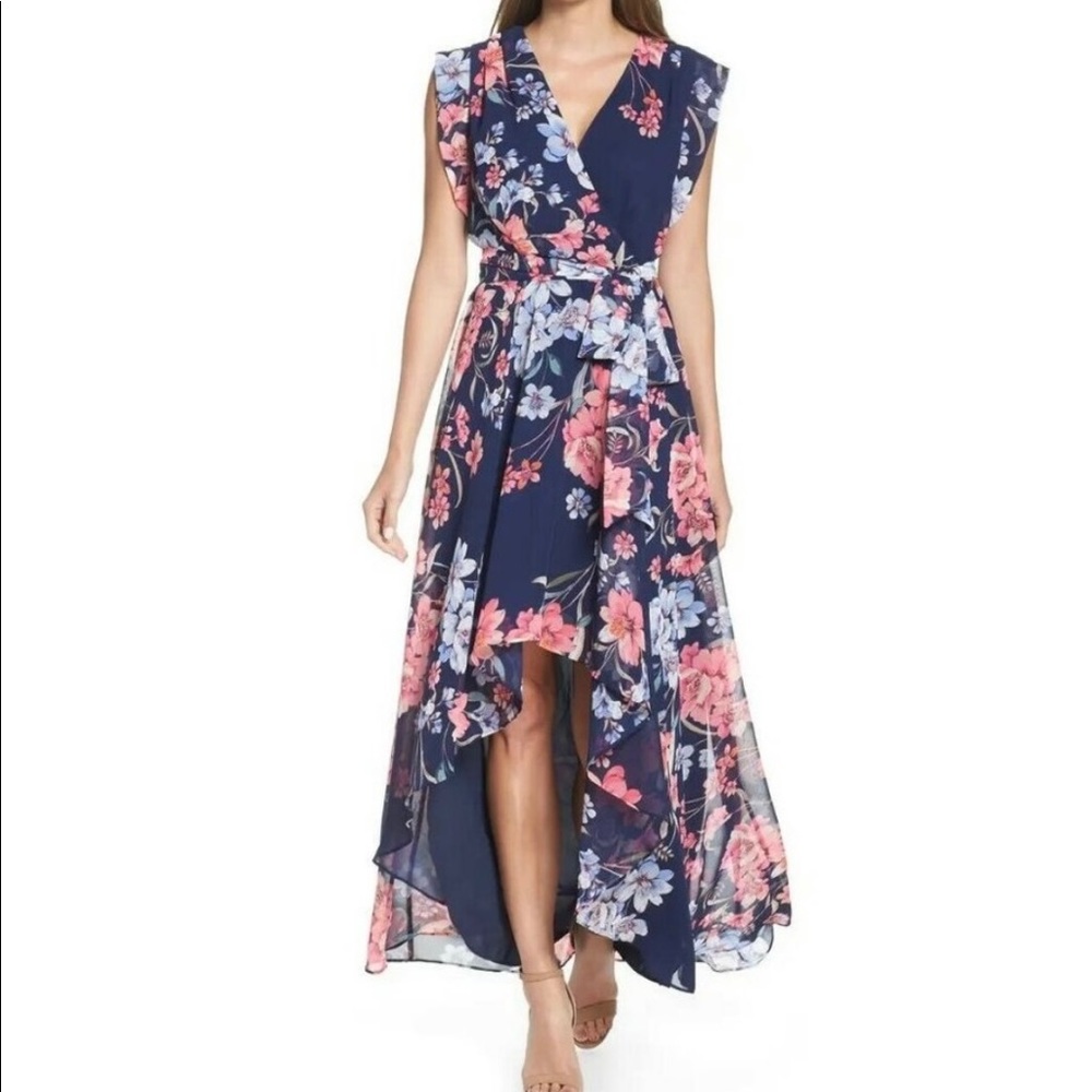 Floral maxi dress size 16